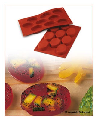 картинка Форма для выпечки SiliconFlex - "Овал большой" (SF 018) от магазина Crumble-shop.ru