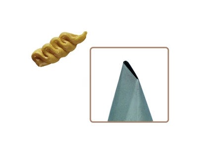 Наконечник - "Роза", 3*17мм. (BX 1217/p) от магазина Crumble-shop.ru картинка Наконечник - "Роза", 3*17мм. (BX 1217/p) от магазина Crumble-shop.ru