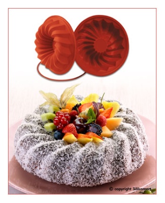 картинка Форма для выпечки UniFlex - "Пончик" (SFT 224) от магазина Crumble-shop.ru