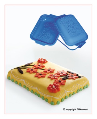 картинка Форма для выпечки UniFlex - "Букет маргариток" (SFT 302) от магазина Crumble-shop.ru