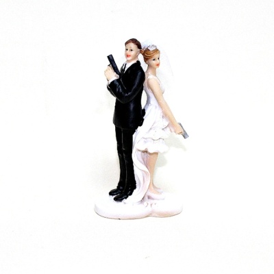 картинка Свадебная фигурка - "Свадебная пара" (28104) от магазина Crumble-shop.ru