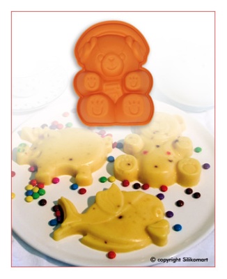 картинка Форма для выпечки UniFlex - "Медвежонок" (SFT 803) от магазина Crumble-shop.ru