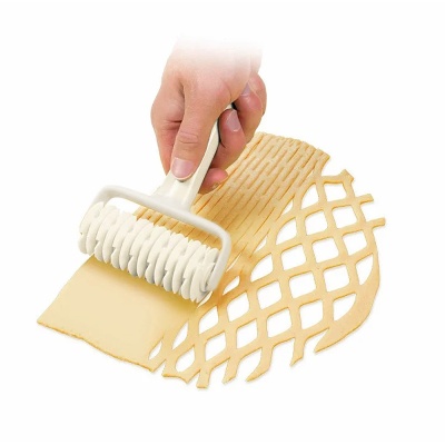 картинка Валик- узор сетка пластиковый, 120 мм. от магазина Crumble-shop.ru