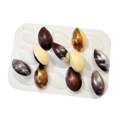 картинка Форма пластиковая для отливки шоколада - "Конфеты Лепестки" от магазина Crumble-shop.ru