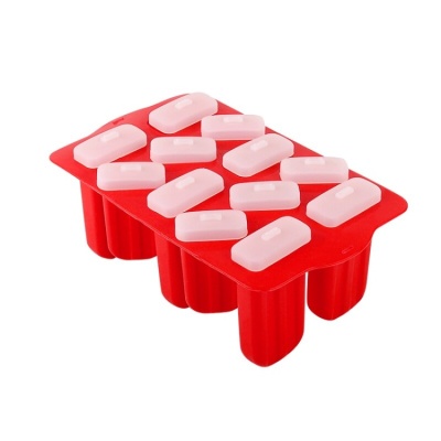 картинка Форма силиконовая - "Мороженое" (12 фиг. 24х15х8,5) от магазина Crumble-shop.ru