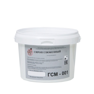 картинка Глюкозный сироп ФСД 43% ( ведро 1 кг) от магазина Crumble-shop.ru