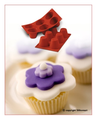 картинка Форма для выпечки - "Маффин высокий" d75h60 (D-052) от магазина Crumble-shop.ru