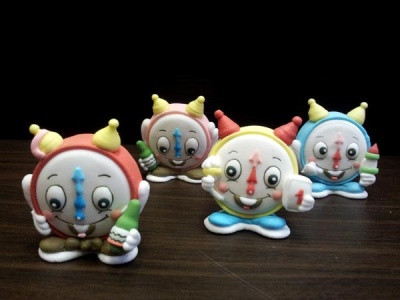 картинка Сахарная фигурка - "Будильник" (25823/p) от магазина Crumble-shop.ru