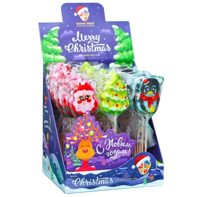 картинка Карамель леденцовая Sweet Ness - Новый год (15 гр) от магазина Crumble-shop.ru