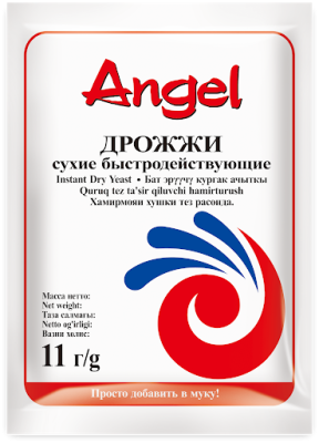 картинка Дрожжи инстантные "Angel" 11 гр. от магазина Crumble-shop.ru