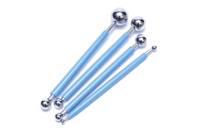 картинка Набор инструментов для работы с мастикой и марципаном (4 шт.) от магазина Crumble-shop.ru