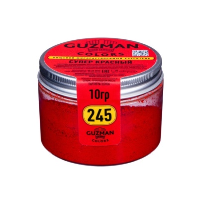 картинка Краситель "Guzman" 10 гр, жирорастворимый - Супер красный от магазина Crumble-shop.ru