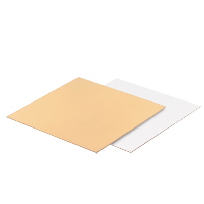 картинка Подложка усиленная золото/жемчуг (1,5 мм) 280*280 мм, 1 шт от магазина Crumble-shop.ru