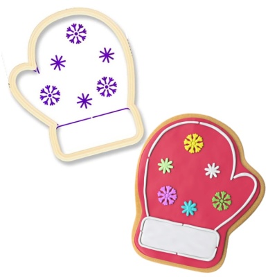 картинка Вырубка пластиковая - "Варежка" от магазина Crumble-shop.ru