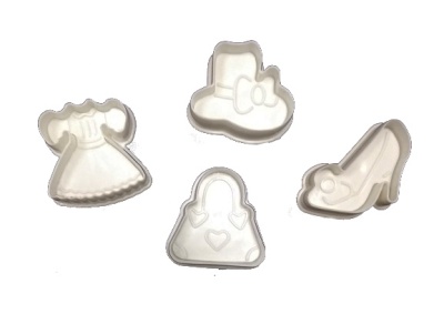 Вырубки с выталкивателем - "Мода", 4 шт от магазина Crumble-shop.ru картинка Вырубки с выталкивателем - "Мода", 4 шт от магазина Crumble-shop.ru