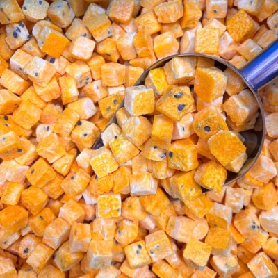 картинка Сублимированная Маракуйя, кубики 50 гр от магазина Crumble-shop.ru