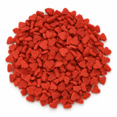 картинка Посыпки - "Сердечки красные", 75 гр от магазина Crumble-shop.ru