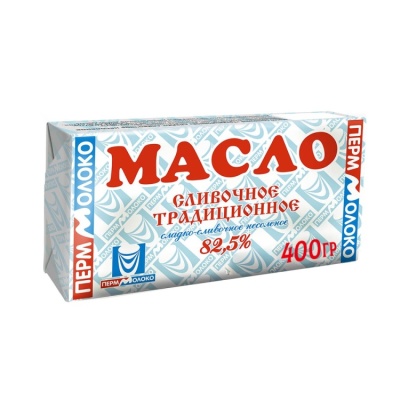 картинка Масло ЮКМП - Корова ГОСТ 82,5 ж, 400 гр от магазина Crumble-shop.ru