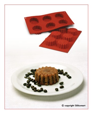 картинка Форма для выпечки SiliconFlex - "Маргаритка закрытая" (SF 056) от магазина Crumble-shop.ru