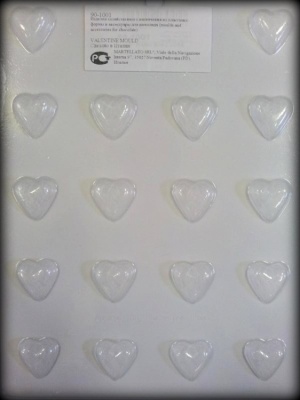 картинка Форма для отливки шоколадных фигурок - "Маленькие сердечки" (90-1001) от магазина Crumble-shop.ru