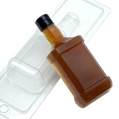 картинка Форма пластиковая для отливки шоколада - "Бутылка виски" от магазина Crumble-shop.ru