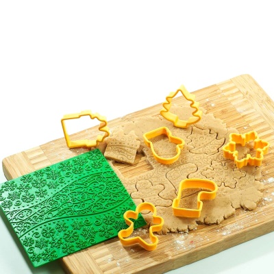 картинка Набор пластиковых вырубок - "Новогодний" от магазина Crumble-shop.ru