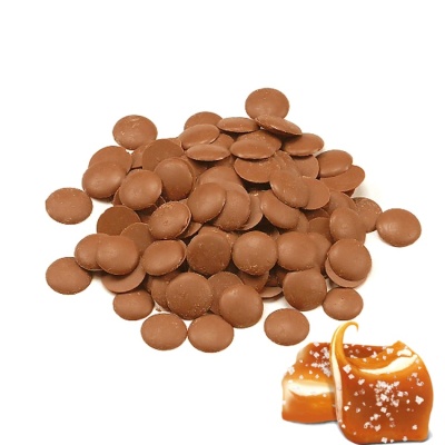 Глазурь шоколадная "Шокомилк Соленая карамель", 500 гр от магазина Crumble-shop.ru картинка Глазурь шоколадная "Шокомилк Соленая карамель", 500 гр от магазина Crumble-shop.ru