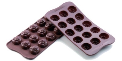 картинка Форма силиконовая для конфет Silikomart - "Розы" (SCG 13) от магазина Crumble-shop.ru