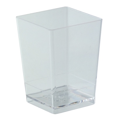 Пластиковый стаканчик - Квадратный, 150мл. 1 шт. (PMOCU 003/p) от магазина Crumble-shop.ru картинка Пластиковый стаканчик - Квадратный, 150мл. 1 шт. (PMOCU 003/p) от магазина Crumble-shop.ru