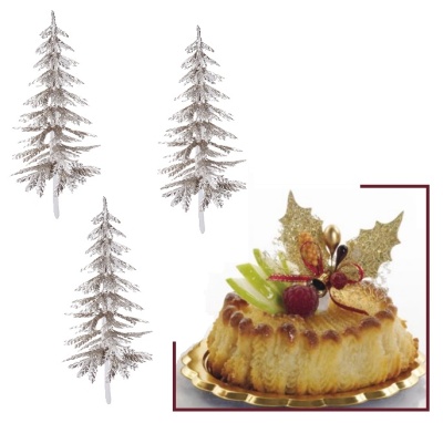 картинка Пластиковая фигурка - "Ель серебряная" (14410/p) от магазина Crumble-shop.ru