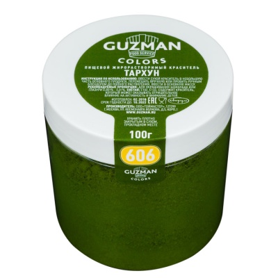 картинка Краситель "Guzman" 100 гр, жирорастворимый - Тархун от магазина Crumble-shop.ru