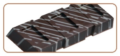 картинка Форма поликарбонатная Martellato - "Шоколадные плитки" (MA 1910) от магазина Crumble-shop.ru