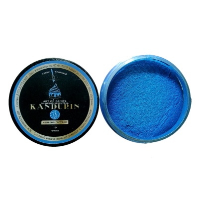 картинка Блеск для декора - "Небесно-голубой" (плотный) 10 гр от магазина Crumble-shop.ru