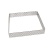 картинка Форма металлическая перфорированная квадрат 12*12h2 см от магазина Crumble-shop.ru