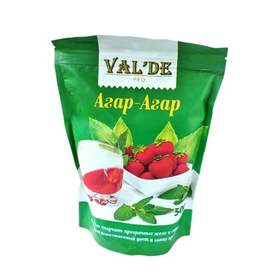 картинка Агар-агар Valde гельагар 1000, 500 гр от магазина Crumble-shop.ru