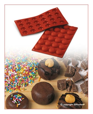 картинка Форма для выпечки SiliconFlex - "Помпонет" (SF 009) от магазина Crumble-shop.ru