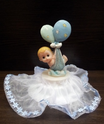 картинка Фигурка новорожденного, голубая (26158*C/p) от магазина Crumble-shop.ru