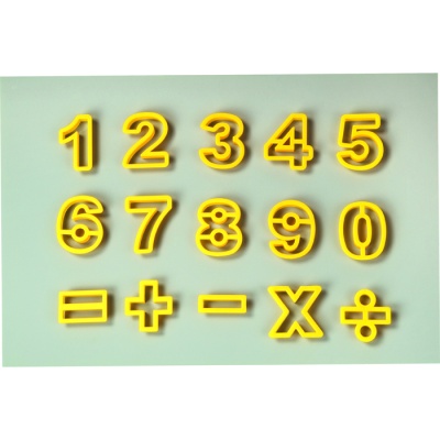 картинка Вырубки пластиковые - "Цифры" от магазина Crumble-shop.ru