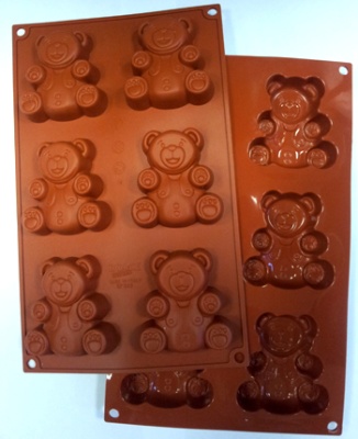 картинка Форма для выпечки SiliconFlex - "Медвежонок" (SF 505) от магазина Crumble-shop.ru