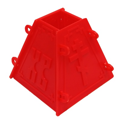 картинка Форма для пасхи №1, разъемная пластиковая от магазина Crumble-shop.ru