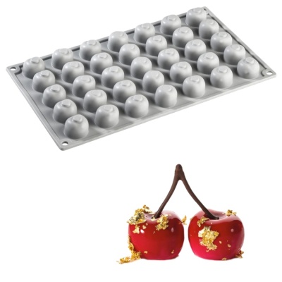 картинка Форма силиконовая Pavoni - "Вишня Gourmand" от магазина Crumble-shop.ru
